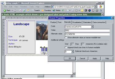 Click to view newObjects Active Label ActiveX 1.0 screenshot